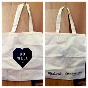 Madewell Do Well Canvas Reusable Shopper Tote