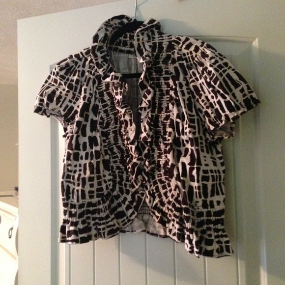 Animal print shirt