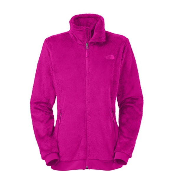 Magenta northface sweater (furry)