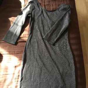 Grey 3/4 dress