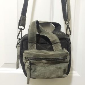 Urban outfitters mini suede cross body bag