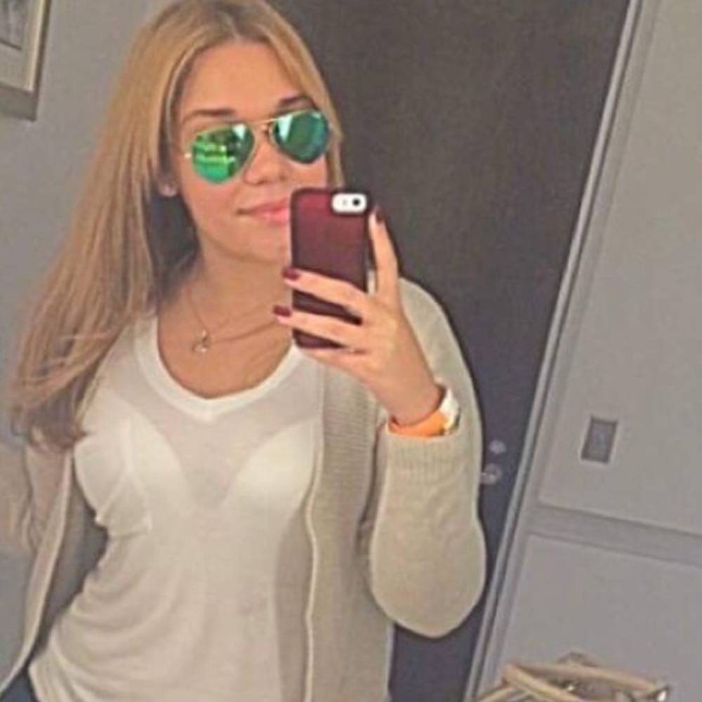 Green ray bans aviators 58