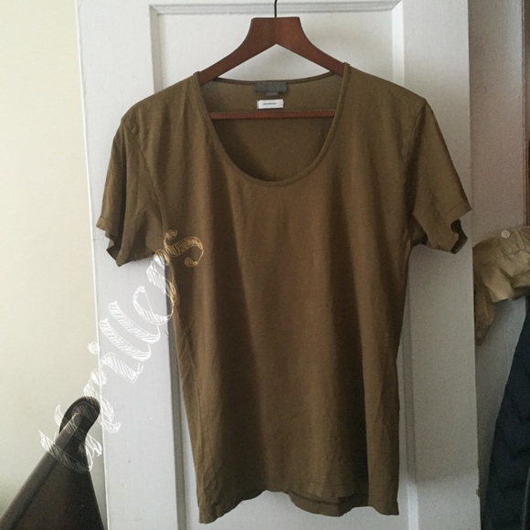 Acne Jeans Lightweight Tee Sz 36/4/S