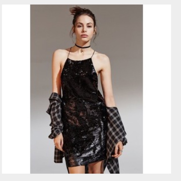ecote sequin dress Ecote | Dresses | Urban Outfitters Ecote Sequin Dress Size Medium Black