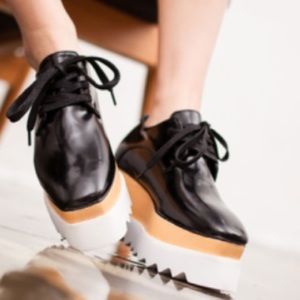 Platform Oxford shoes