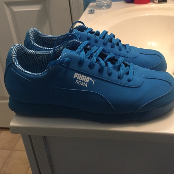 Blue Puma Roma's - Picture 3 of 3