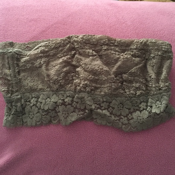 Free People olive green Bandeau