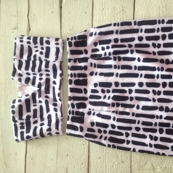 Sabo skirt black and white set size XS