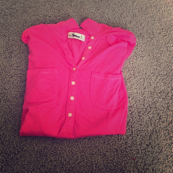 Pink hollister blouse - Picture 1 of 3