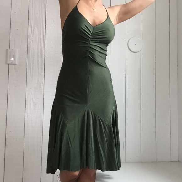 tree Dresses & Skirts - ❌BUNDLED❌Green silk dress