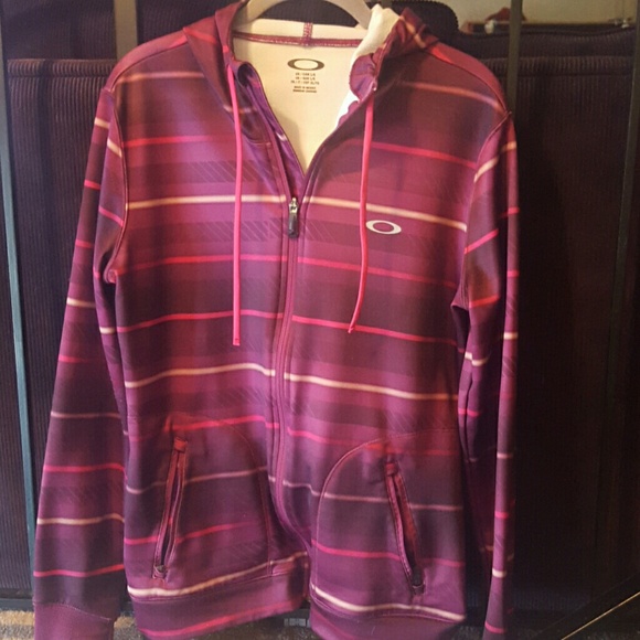 Women's L Oakley Zip up