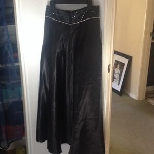 2 piece long dress