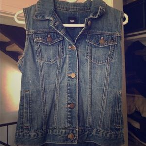 Gap jean vest