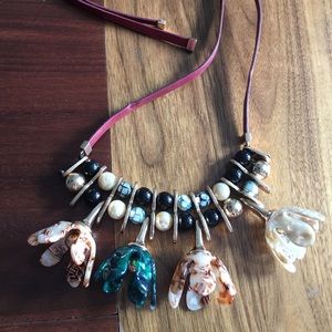 Zara statement necklace