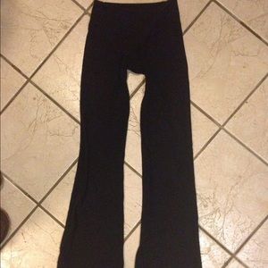 Lululemon groove pants 2 black reversible