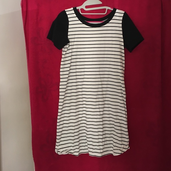 Striped tshirt dress