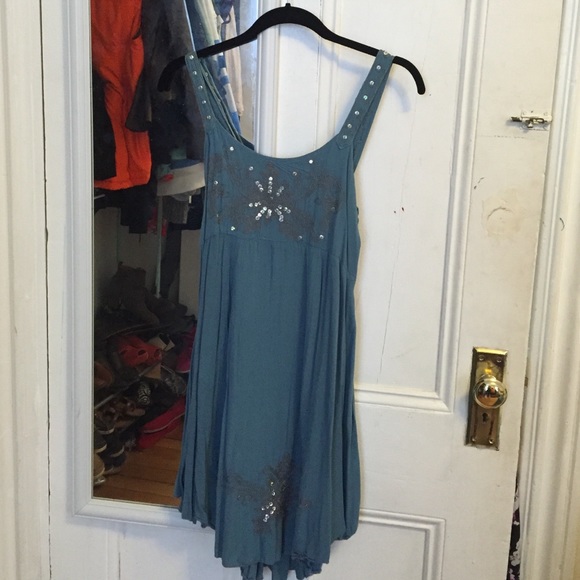 Blue Festival Dress