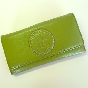 Michael Kors Green Wallet