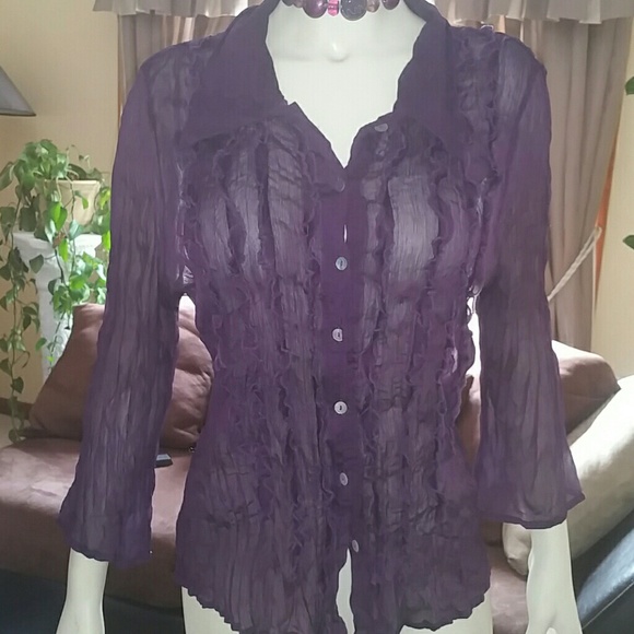 Sexy  peek a boo shirt