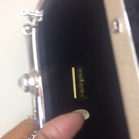 Floral textured evening bag - Picture 4 of 4