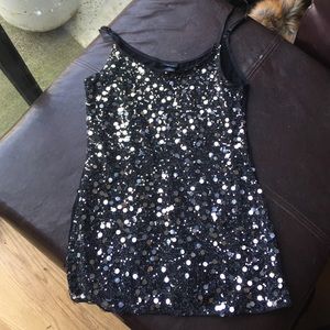 Tank sparkle top shirt