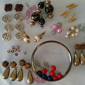 Jewelry Parts for Crafts  (Antique Color)