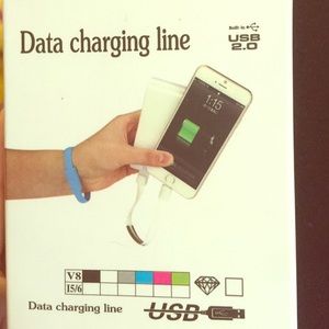 iPhone charger bracelet, new in box!