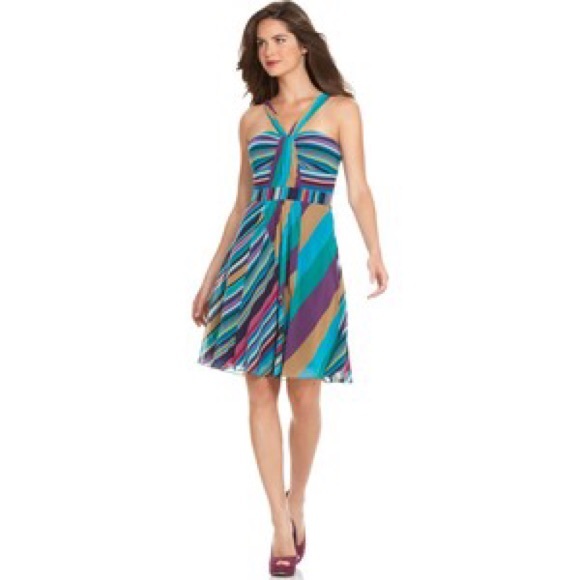 💃🏻 Colorful Nine West Dress 💃🏻