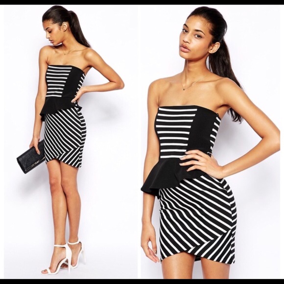 NWT ASOS STRIPED DRESS