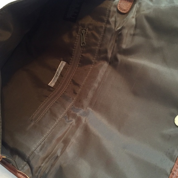 Olive Canvas Clutch - Picture 4 of 4