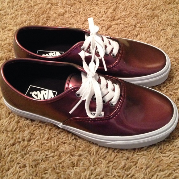 "Metallic Pink" Authentic Vans 👌🏼