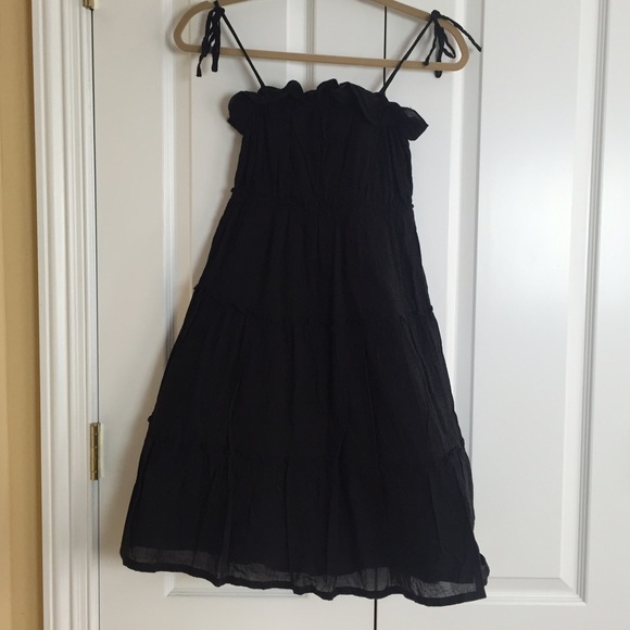 Gorgeous lightweight black beach dress! Boho chic!
