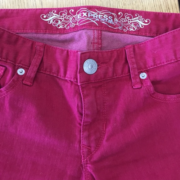 Express Jean Leggings Regular fit Low Rise size 4