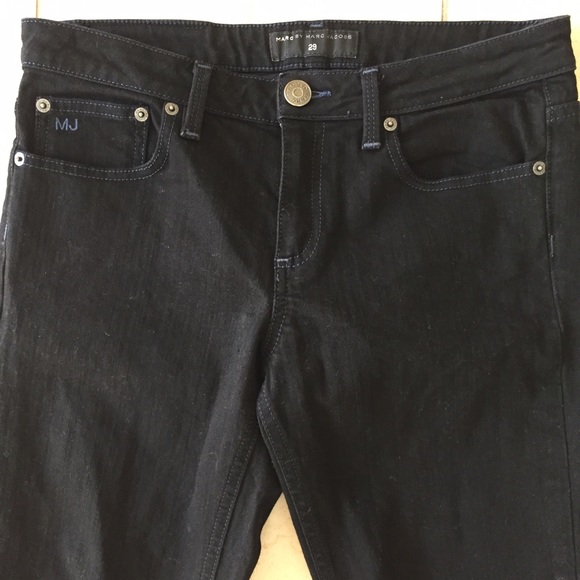 Marc by Marc Jacobs skinny gathered ankle jeans 29 - Picture 2 of 3