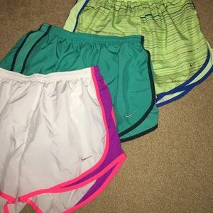 Nike running shorts// 3 for $25!!