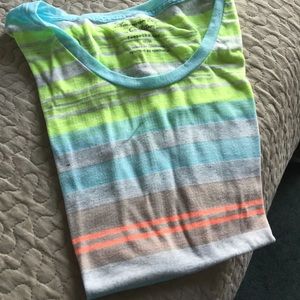 Multi neon short sleeve sleeve t-shirt