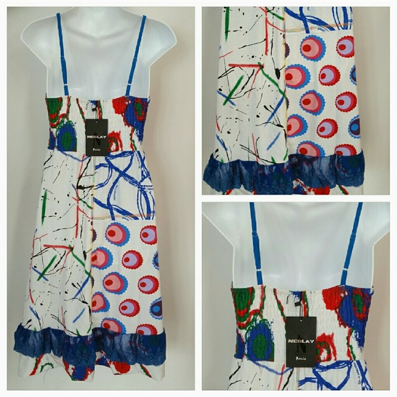 SALE Urban Chic Patchwork Sun Dress - Picture 3 of 4