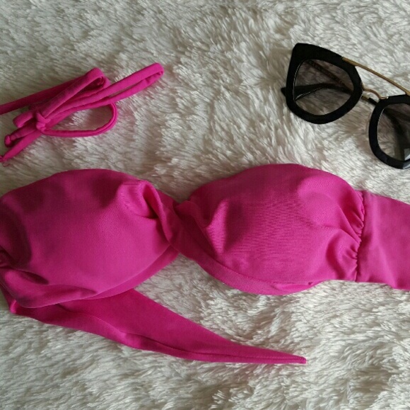 Pink bikini!!! Super cute and flattering!