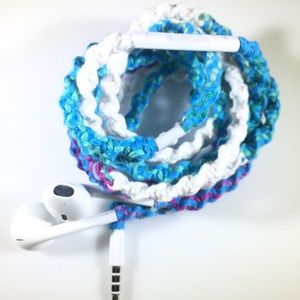 Wrapped Apple EarPods -Handmade Tangle Free Beauty