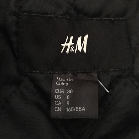 H&M leather jacket. - Picture 3 of 3