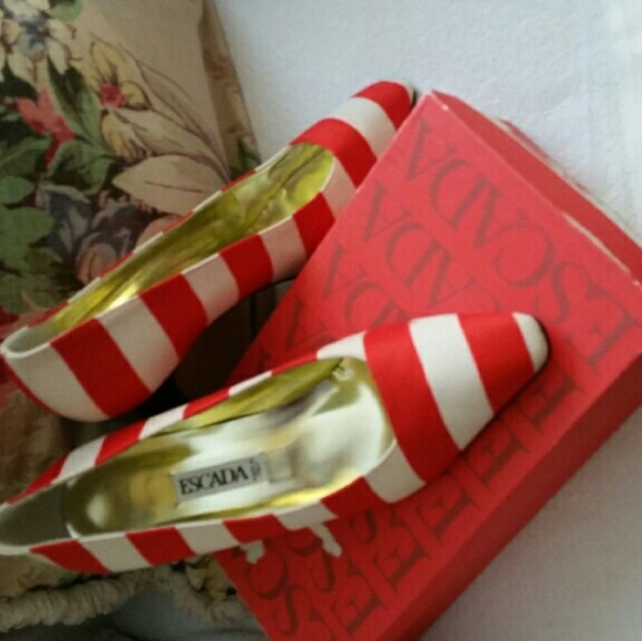 Escada ITALIAN made pumps VINTAGE - Picture 3 of 4