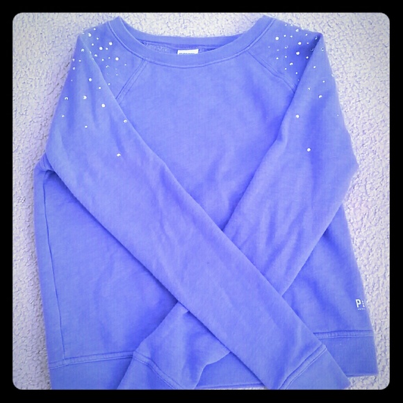 Purple PINK by VS sweatshirt