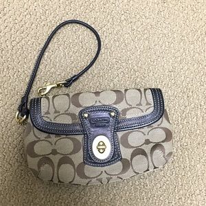 Authentic Coach wristlet