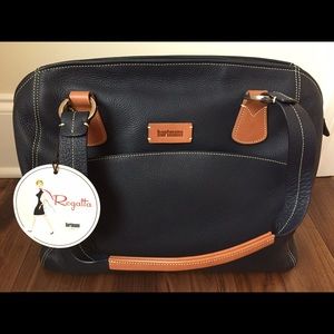 Hartmann Regatta Tote - Navy - NWT