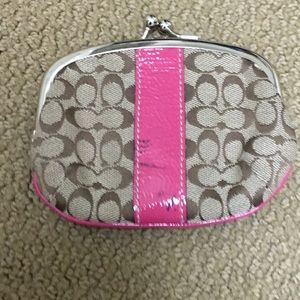 Authentic Coach coin purse