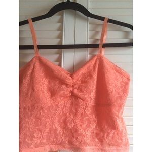 🌟BOGO½ Coral bralette/crop top
