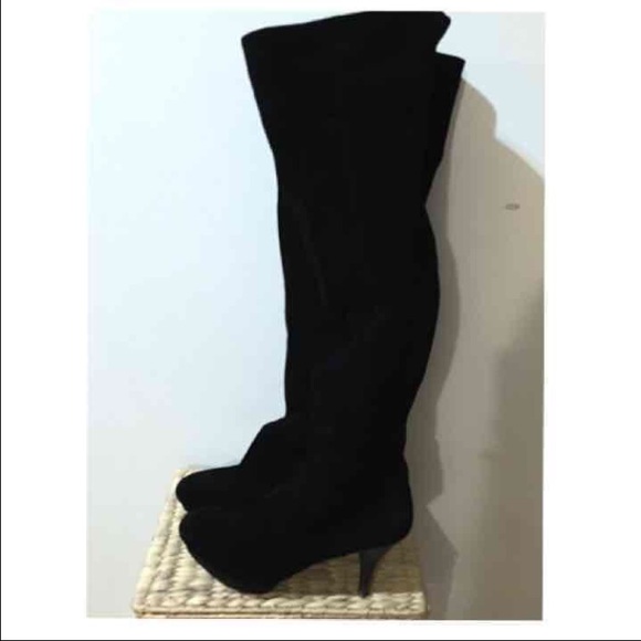 Nine West Leather Suede Over the knee boots