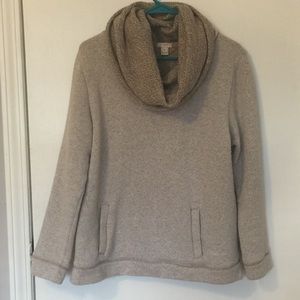 J. Crew Hidden Hood Sweater