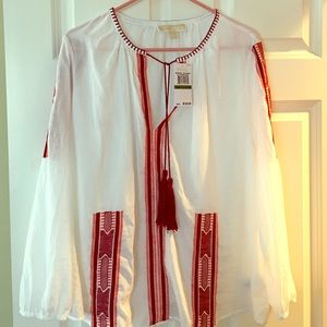 Michael Kors  peasant top