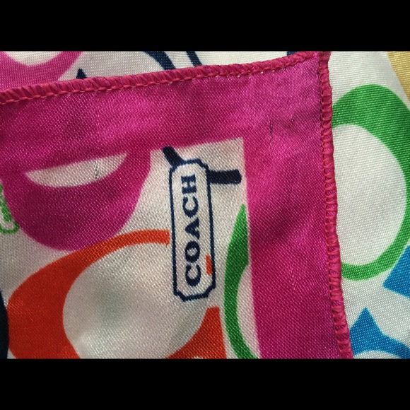 Coach brand scarf